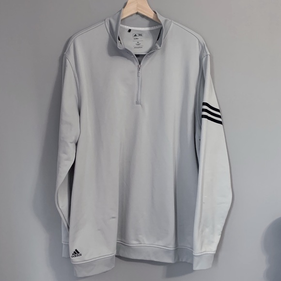 adidas half zip golf pullover mens
